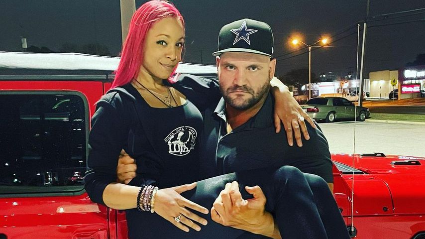 Devon Nicholson mit seiner Wrestling-Kollegin Blaze