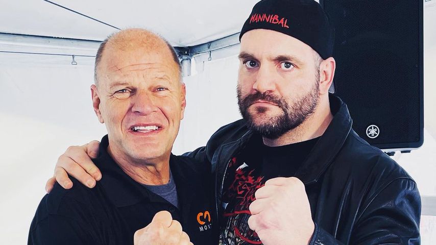 Devon Nicholson und Jacques Rougeau im November 2021