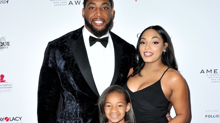 Devon Still, Asha Joyce und Leah Still im Mai 2019