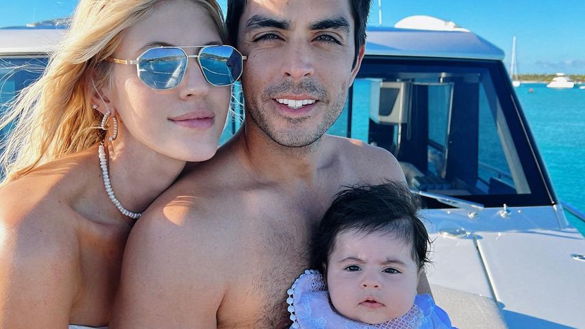 Devon Windsor und Johnny Dexter Barbara mit ihrer Tochter