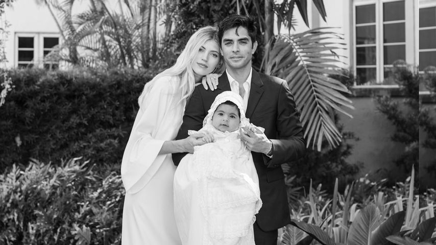 Devon Windsor und Johnny Dexter Barbara mit ihrer Tochter Enzo