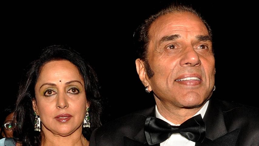 Bollywoodstar Dharmendra und seine Frau Hema Malini