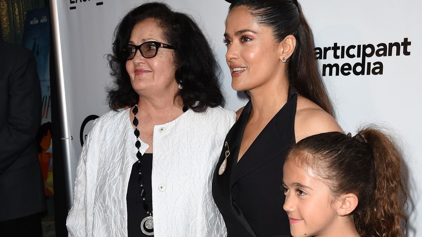 Diana Jiménez Medina, Salma Hayek und Valentina Paloma Pinault