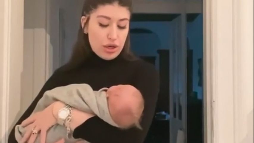 Diana June und ihr Sohn Adrian im Februar 2020