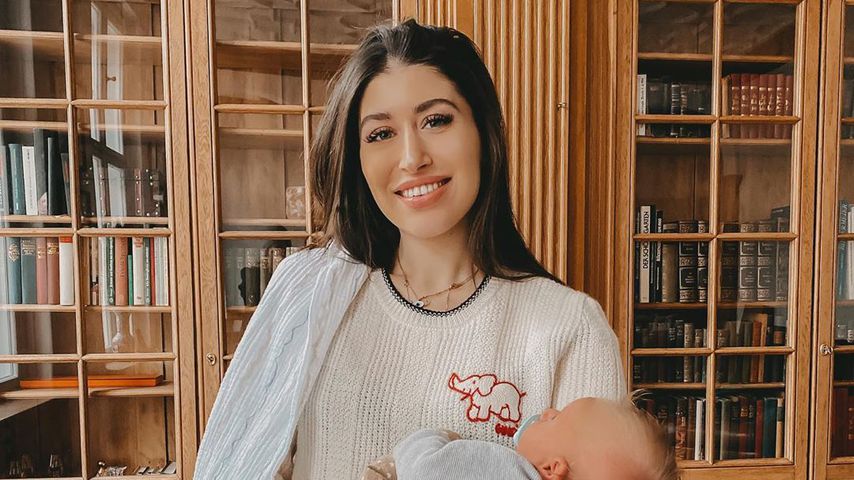 Überstanden: Diana June war erstmals allein mit ihrem Baby