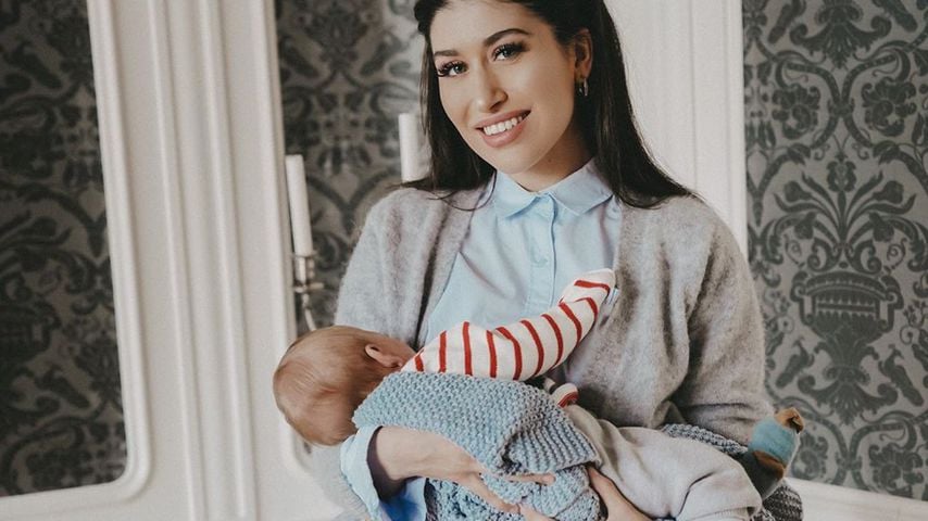 Diana June mit ihrem Sohn Adrian