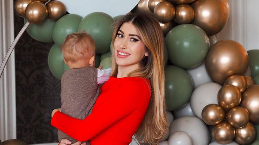 "Unser Regenbogenbaby": Diana Junes Sohn wird ein Jahr alt