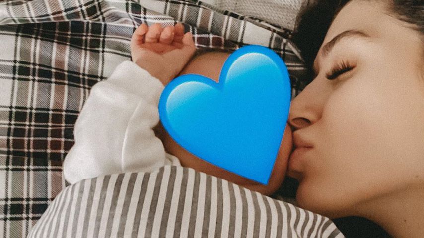 Diana June mit ihrem Sohn Adrian