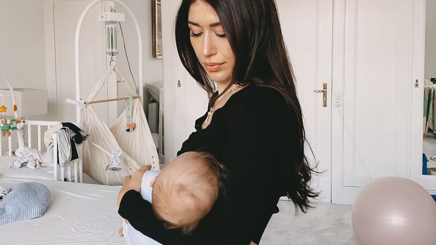 Diana June und ihr Sohn Adrian