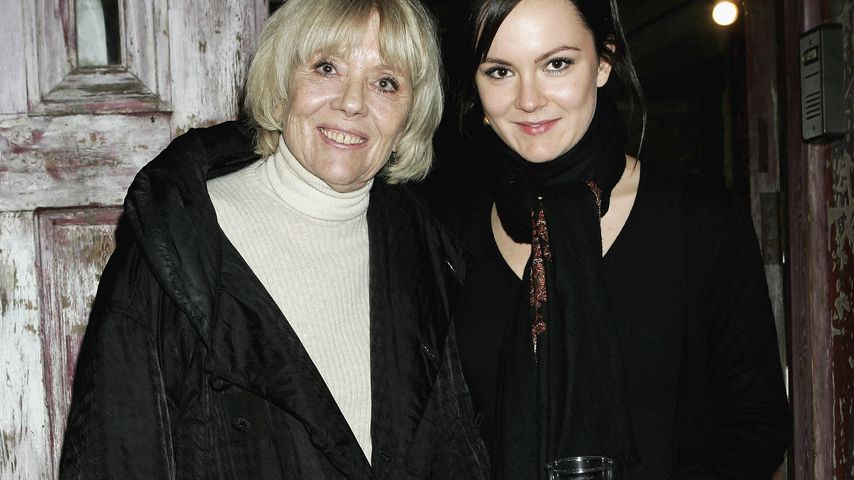 Diana Rigg und ihre Tochter Rachael Stirling auf einer Afterparty in London im Januar 2007