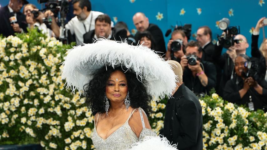 Diana Ross bei der Met Gala im Mai 2025 in New York