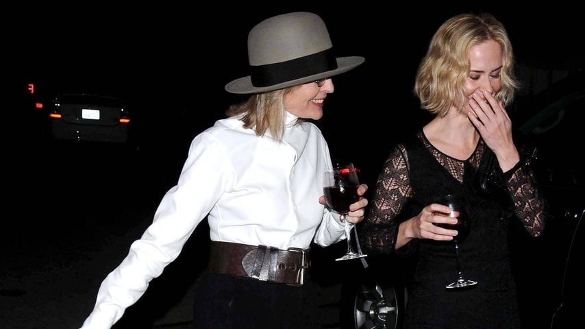 Diane Keaton und Sarah Paulson, Oktober 2008