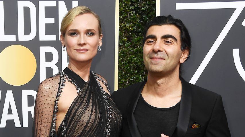 Diane Kruger und Fatih Akin bei der Golden Globe Verleihung im Jahr 2018