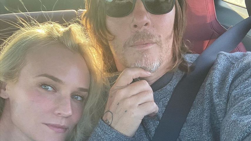 Selten: Diane Kruger widmet Norman süße Liebeserklärung