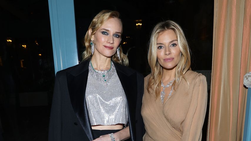 Lustig: Diane Kruger und Sienna Miller treffen sich zufällig