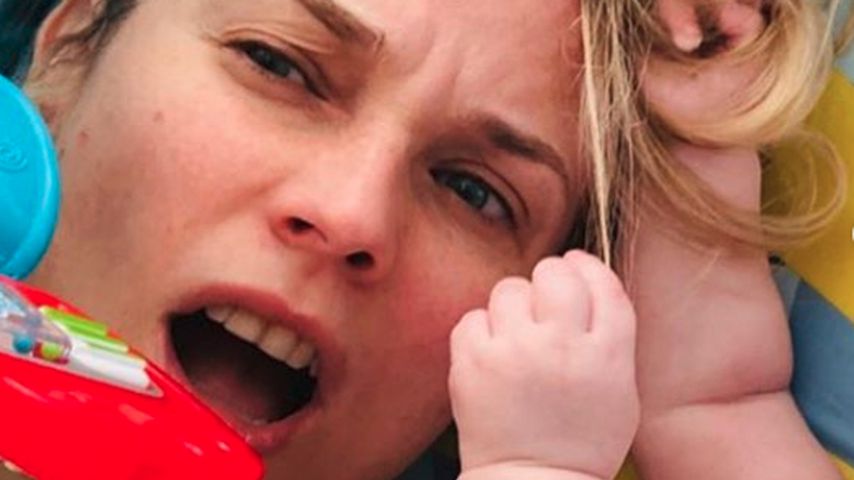 Diane Kruger mit ihrer Tochter