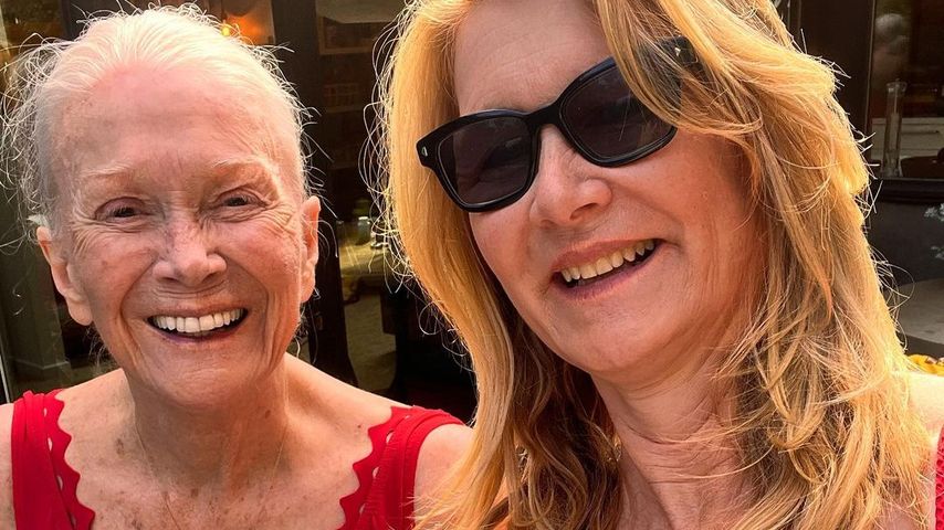 So süß gratuliert Laura Dern ihrer Mama zum 87. Geburtstag