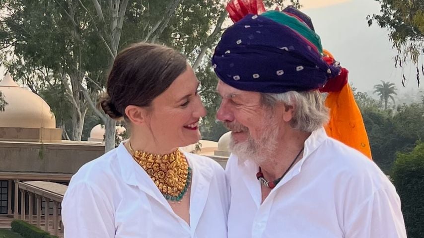 Reinhold Messner und seine Partnerin erneuern Eheversprechen