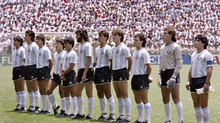 Die argentinische Nationalmannschaft von 1986