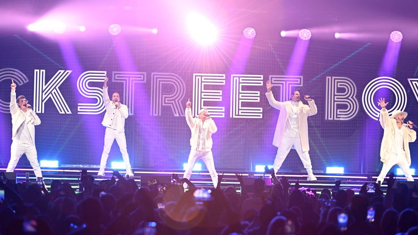 Die Backstreet Boys performen, Dezember 2022