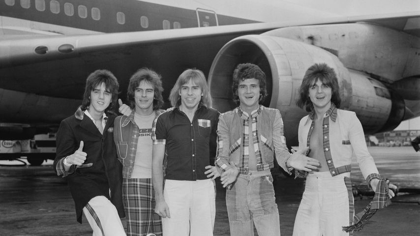 Die Bay City Rollers um Les McKeown (2. von rechts)