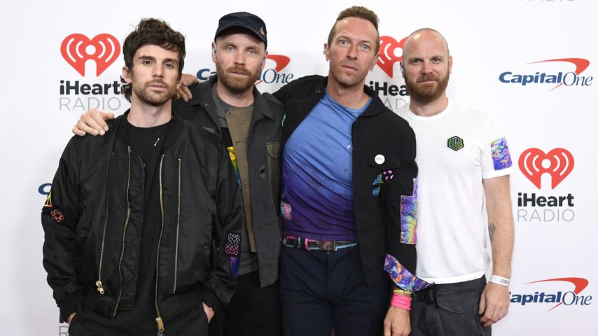 Die Band Coldplay auf dem iHeartRadio-Music-Festival 2021