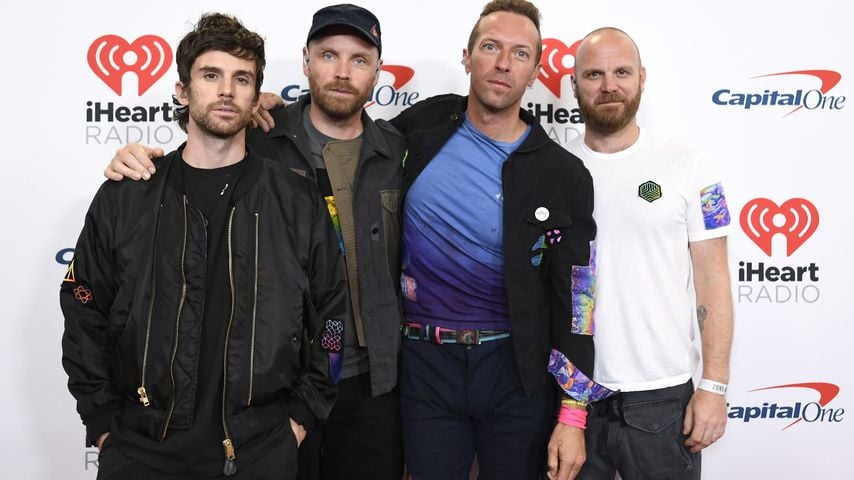 Die Band Coldplay auf dem iHeartRadio-Music-Festival 2021