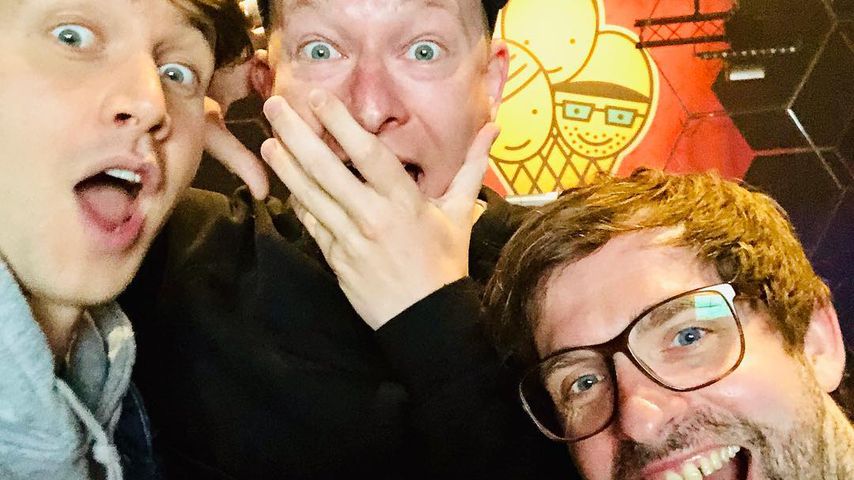 Lukas Nimscheck, Florian Sump und Markus Pauli von "Deine Freunde"