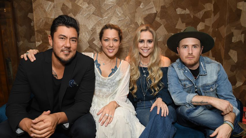 Justin Young, Colbie Caillat, Nelly Joy und Jason Reeves von der Band "Gone West" im Dezember 2018
