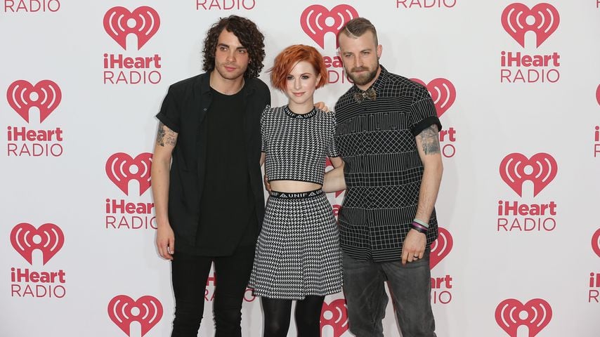 Die Band Paramore beim iHeart Radio Music Festival