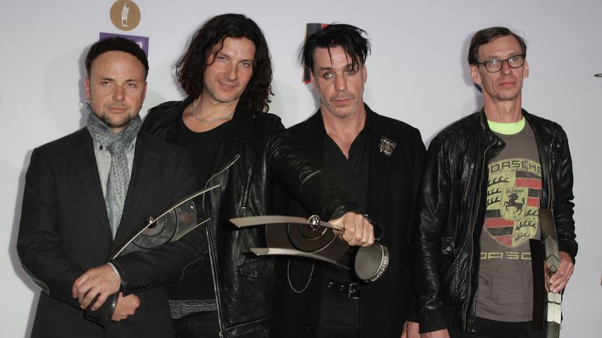 Die Band Rammstein im März 2011 in Berlin