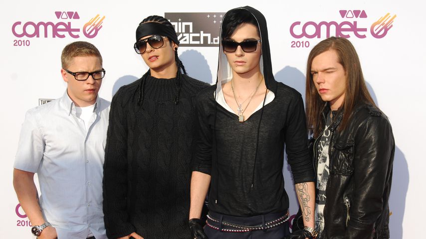 Die Band Tokio Hotel 2010 in Oberhausen