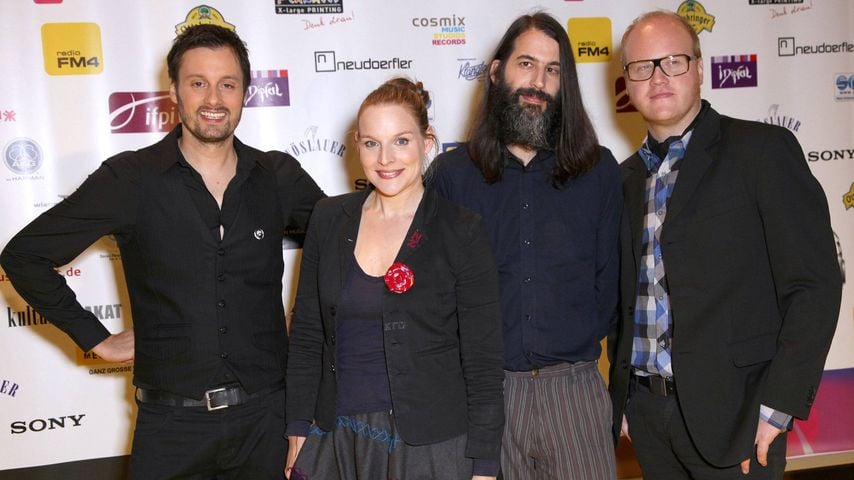 Wir sind Helden mit Judith Holofernes bei den Amadeus Austrian Music Awards 2010 in Wien