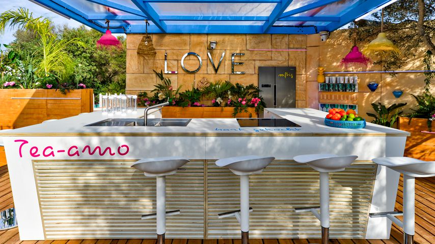 Die Bar in der neuen "Love Island"-Villa