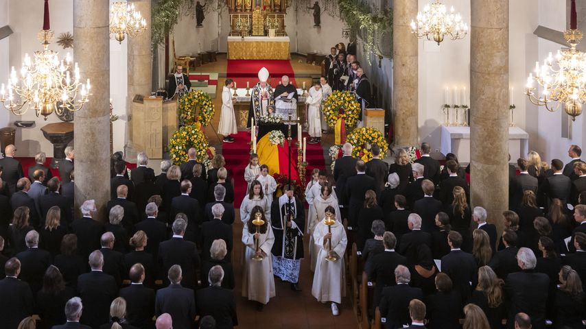 Fürstin Marie von und zu Liechtensteins Beisetzung