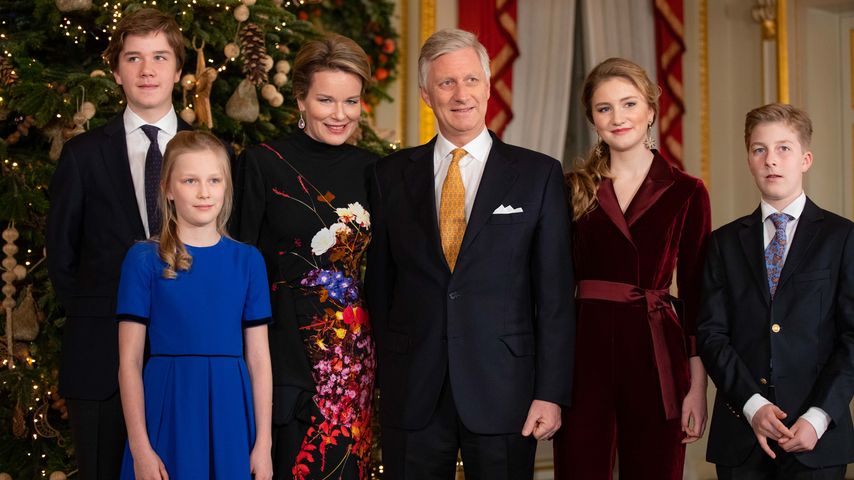 Die Königsfamilie von Belgien, Dezember 2019