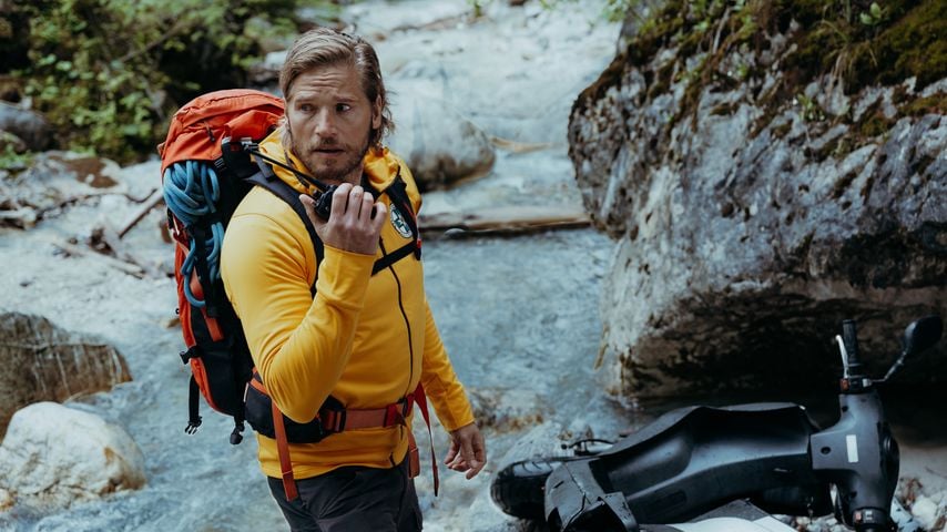 "Die Bergretter": Markus Kofler (Sebastian Ströbel) im Einsatz