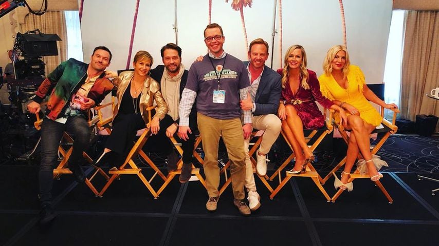 Die Beverly Hills 90210-Stars am Set 2019