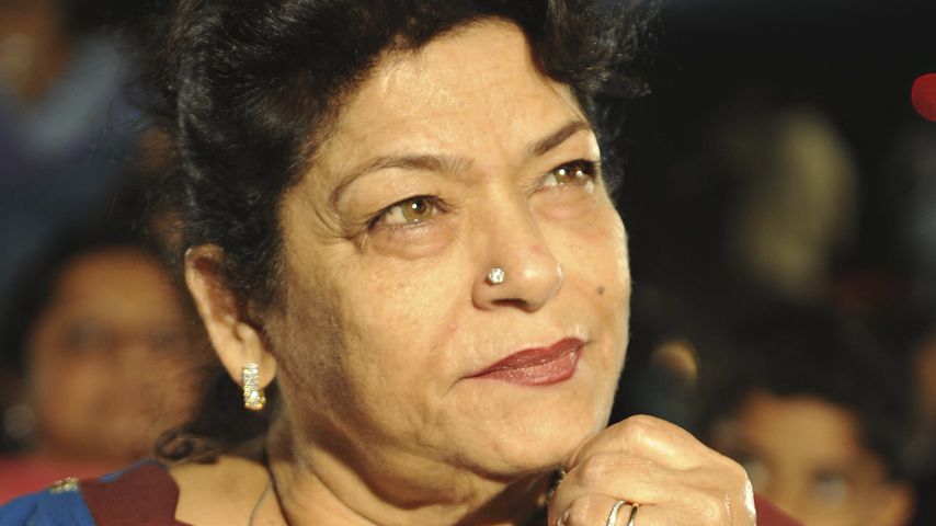 Die Bollywood-Schauspielerin Saroj Khan
