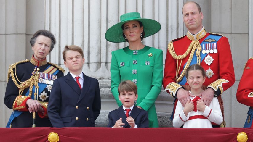 Niedlicher Moment: Prinzessin Anne plaudert mit Prinz George