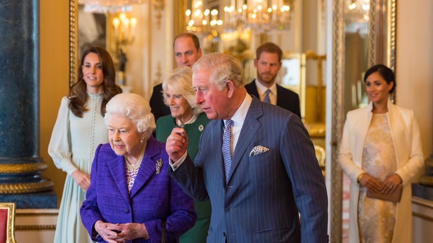 Die britische Königsfamilie im März 2019 in London