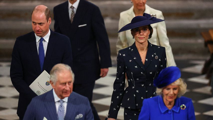 Die britische Königsfamilie im März 2023