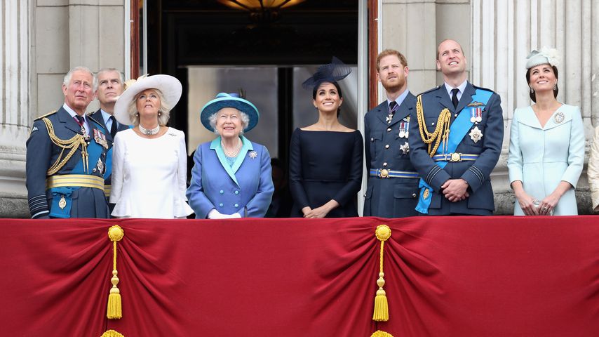 Ein Teil der britischen Königsfamilie im Juli 2018