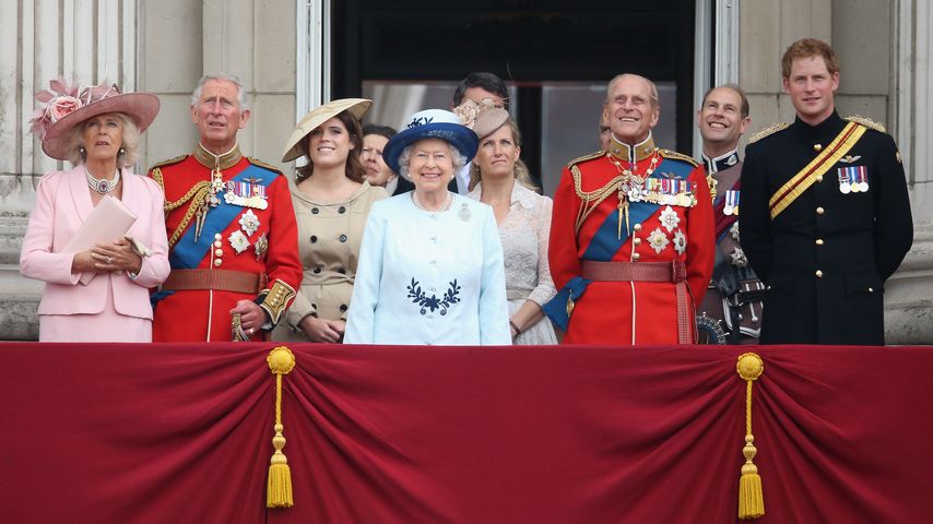 Die britische Königsfamilie im Juni 2014