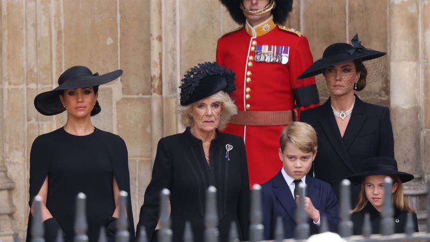 Herzogin Meghan, Königin Camilla und Prinzessin Kate, September 2022