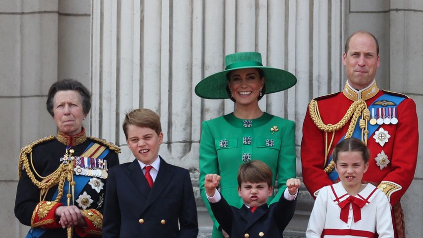 Die britischen Royals auf dem Balkon des Buckingham Palace im Juni 2023