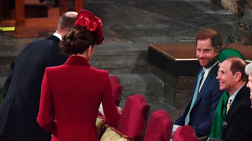 Die britischen Royals beim Commonwealth Day Service