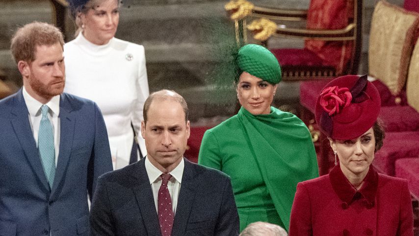 Die britischen Royals im März 2020