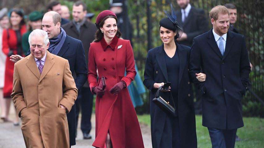 Beim Kirchgang: Kate & Meghan lächeln Zoff-Gerüchte weg!