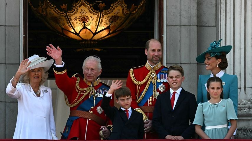 Die britischen Royals bei Trooping the Colour 2025